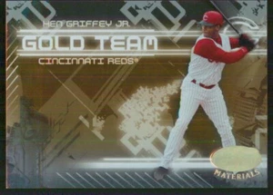 2005 Leaf Certified Materials Gold Team Ken Griffey Jr. #GT-12 Reds HOF - Picture 1 of 2