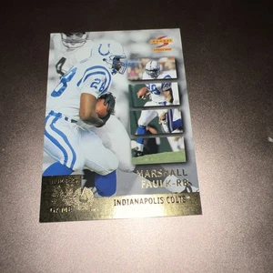1996 Score Numbers Game #17 Marshall Faulk - FB - Picture 1 of 2