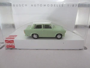 BUSCH 53106 TRABANT P 601 LIMOUSINE in GREEN model is PLASTIC - HO or 1:87 scale - Picture 1 of 1