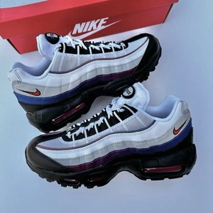 Nike Air Max 95 PRM Toronto White Red Blue Black Silver Team Red HJ9152-100 UK 7 - Bild 1 von 5