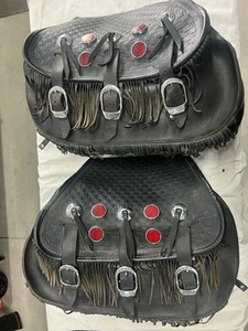 Harley Davidson OEM Saddlebags for 1999 FLSTS Heritage Springer Original Bags - Picture 1 of 17