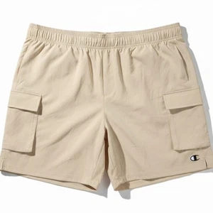 Champion Men’s XL Performance Cargo Shorts Western Khaki Beige Tan Brand New - Picture 1 of 9