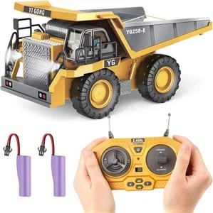PREPOP RC Dump Truck Toy for Kids, Remote Control - Picture 1 of 8