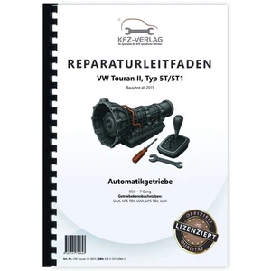 VW Touran Typ 5T ab 2015 7 Gang Automatikgetriebe DSG DKG 0GC Reparaturanleitung - Bild 1 von 7