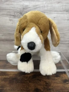 Build A Bear Dog Beagle Plush Stuffed Animal Toy Weighted Retired 18" No Sound - Picture 1 of 9