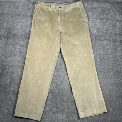 Bills Khakis Pants Men's 36x30 Beige Corduroy Classic Fit USA Straight Leg Chino - Image 1 of 4