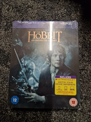 The Hobbit -An Unexpected Journey UK Blu-ray Steelbook Edition  - Image 1 of 4