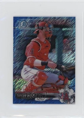 2017 Bowman Chrome Minis Prospects Blue Shimmer Refractor /150 Taylor Ward - Image 1 of 2