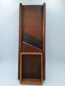 Antiker Thompson Ypsilanti Holz Kohlschneider Michigan USA 26" L x 9" B - Bild 1 von 24