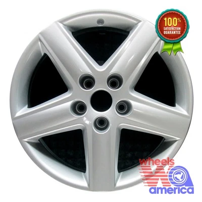 Wheel Rim Audi A4 17 2002-2011 4F0601025KZ17 4F0601025AFZ17 OEM Silver OE 58749 - Image 1 of 4