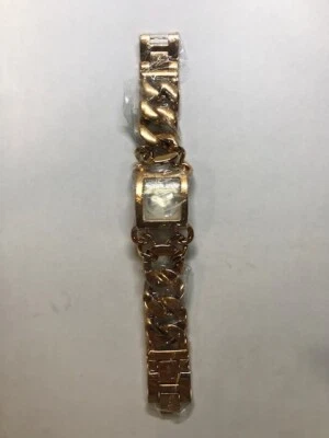 CINTURINO BRACCIALE CASSA INTEGRATO ACCIAIO ROSE' ORIGINALE GUESS - Immagine 1 di 3