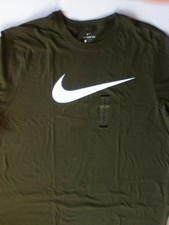 black and olive green nike shirt
