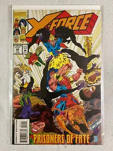X-Force #24 1993 primera serie en muy buen estado/en muy buen estado+ de Marvel Comics primera bolsa ¡Prisoners of Fate! - Imagen 1 de 1
