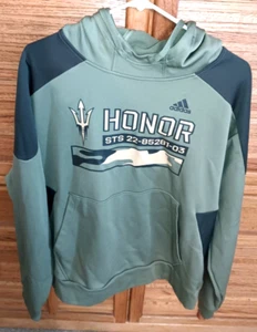 Adidas Arizona State Sun Devils ASU Felpa con Cappuccio Uomo Grande Verde Militare Onore - Foto 1 di 5