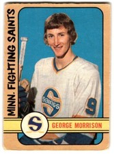 1972-73 O-Pee-Chee George Morrison #314 Minnesota Fighting Saints