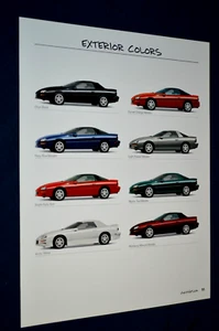 2001 Chevy Camaro Color Options Specs Original Dealer Advertisement Print Ad 01 - Picture 1 of 2