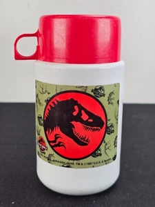Parque Jurásico 3 Termo Raptor Velociraptor Lonchera Taza Dinosaurio Universal - Imagen 1 de 3
