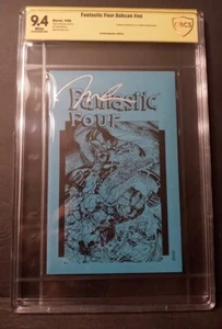 🔥🔥FANTASTIC FOUR ASH CAN SIGNED BY JIM LEE CBCS 9.4 EXTREMELY RARE🔥🔥 - Picture 1 of 3