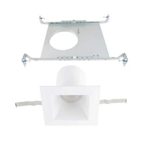 Wac Canless Recessed Lighting Kit 6.25"Dia Square Frame-In Bracket Selectable - Picture 1 of 2