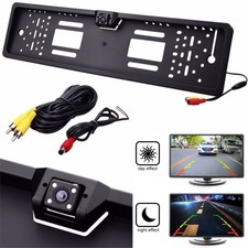 170° IR Auto Rückfahrkamera kennzeichen kabellos Nummernschild Einparkhilfe IP67