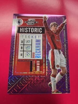 Contenders Optic DAVID BECKHAM Purple Mojo Prizm 2020-21 👀🏴⚠��⚠��⚠��⠁�⚽️🔥 Foto 1 de 4