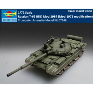 Kit Modelo Trompetista 07148 1/72 Ruso T-62 BDD Mod.1984 (Modificación Mod.1972) - Imagen 1 de 8