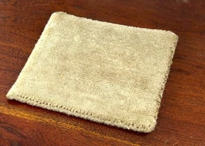 Hand Woven Beige Indien Kitchen Wool Placemats Table Mats Room Décor Small Rugs - Picture 1 of 10