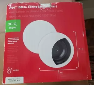 Altavoces de pared On-Q/Legrand 364764-02-V1 serie 1000 (par) - Imagen 1 de 3