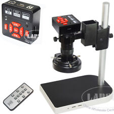16MP 1080P 60FPS HDMI USB HD Industrial Microscope Digital Camera 100X Zoom Lens