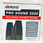 Inland Pro Sound 2000 Multimedia Lautsprechersystem Computer, tragbares Musik Audio