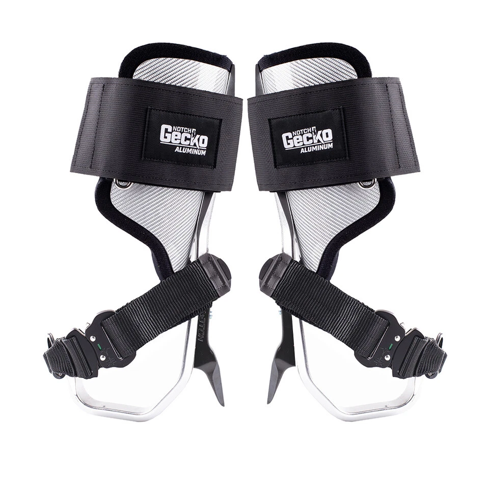 Notch Gecko Aluminum 2.0 Climbers With Pole Gaffs 41320P