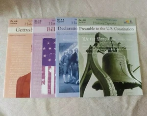 4 History Speaks Educational student learning and activity books The Learning Co - Picture 1 of 9