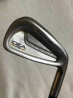 Adams Idea Pro Forged 6 Iron Black Gold Stiff Flex Steel Shaft Adams Grip - Image 1 of 4