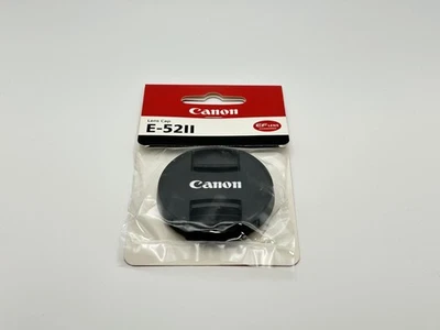 Canon JAPAN OFFICIAL Camera lens cap E-52 II L-CAPE522 - Image 1 of 4
