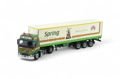 TEKNO 85520 Spring Volvo F16 Globetrotter con semirimorchio 3axle 1/50 - Immagine 1 di 4