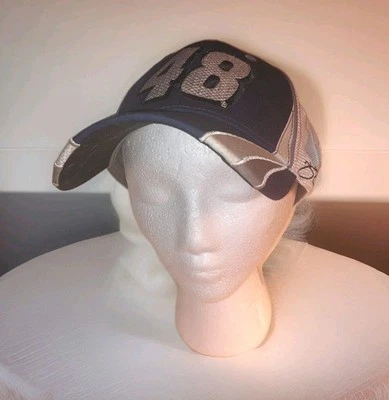 Nuevo de Lote Antiguo Para Hombre Nascar Jimmie Johnson #48 Hendricks Motorsports Sombrero Ajustable Foto 1 de 4