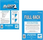 50 Mylites2 SILVER/GOLD Mylars Bags & Full Back 35pt Boards 775M2/750FB E.Gerber