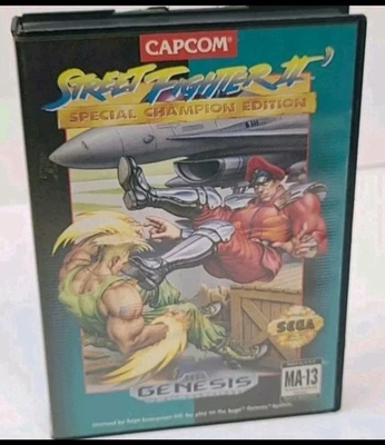 Sega Genesis Street Fighter II Special Champion Edition Video Game  - Image 1 of 4