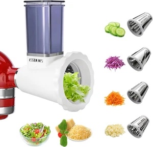 Gemüseschneider Für Kitchenaid Zubehör, Slicer Shredder Aufsätze Für Kitchenaid - Bild 1 von 12