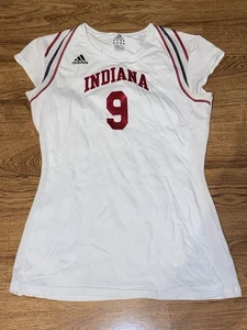 Adidas Indiana Hoosiers #9 Game Worn Damen Volleyball Trikot Large - Bild 1 von 4
