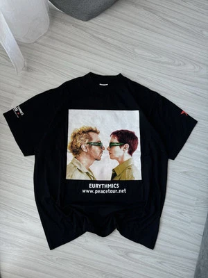 Camiseta Greenpeace Vintage Años 90 Eurythmics Peace Tour Band Foto 1 de 4