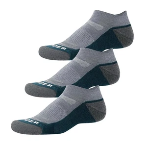 Merino Wool Ankle Athletic Hiking Socks 3 Pairs Thin Lightweight Cushioned Lo... - Picture 1 of 8