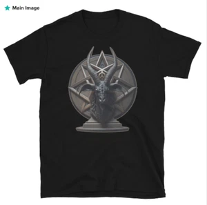 Occult Gothic Dark Satanic Unholy Witchcraft Grunge Emo Goth T-Shirt - Picture 1 of 11