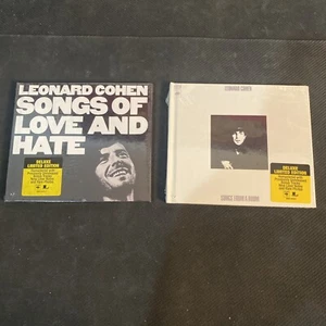 Songs of Love & Hate + Songs From A Room by Leonard Cohen EU DELUXE SEALED - Picture 1 of 7