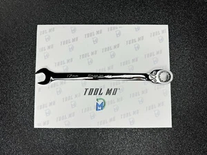 Snap-on Tools USA NEW 17mm Metric Reversible Ratcheting Combo Wrench SOXRRM17A - Picture 1 of 9