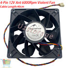 4-Pin For Snowfan Y-Y12038h12b Speed Control 12V 4.35A 52.2W Violent Fan 6000Rpm