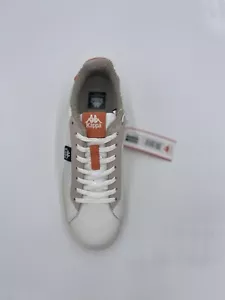Kappa authentische Joss 1 Unisex weiß-beige MD-orange Schuhe Größe US 9 381G1XW - Bild 1 von 7