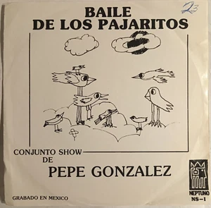 PEPE GONZALEZ - BAILE DE LOS PAJARITOS - 1981 MEXICAN 7" SINGLE PS, CHILDREN - Picture 1 of 4
