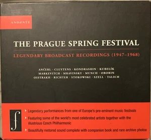 The Prague Spring Festival Legendary Broadcasts 1947-1968 4CDs - Picture 1 of 2