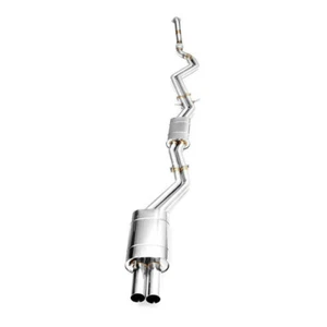 Complete exhaust system for BMW E46 330d 330xd M47, M47N stainless steel 304 h - Picture 1 of 7
